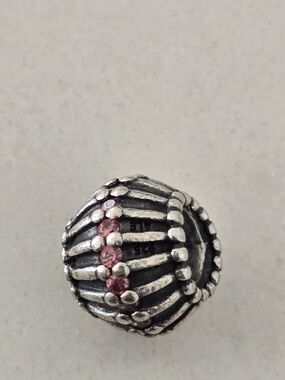 Pandora Pink Cubic Circonias Retired Charm
